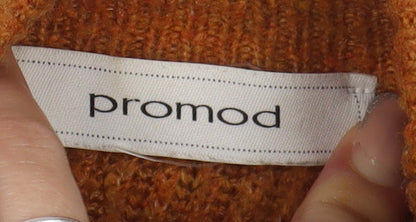Womens UK Size M Promod Brown Pullover Jumper