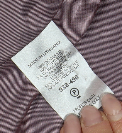 Next Women's Black Pinstripe Blazer Size 12