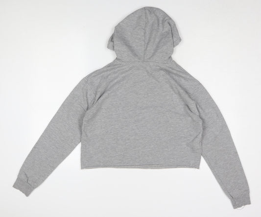 Womens UK Size 8 Harry Potter Grey Pullover Hoodie