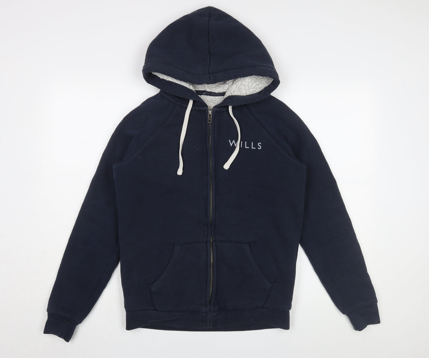 Womens UK Size 10 Jack Wills Blue Basic Jacket