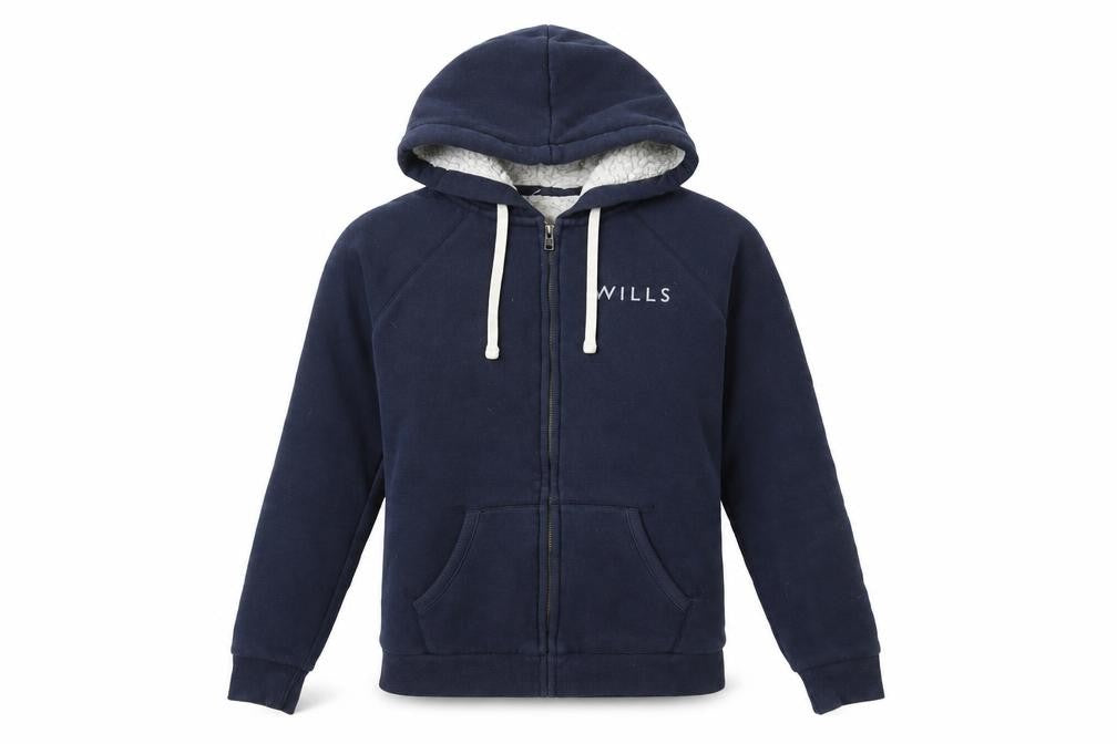 Womens UK Size 10 Jack Wills Blue Basic Jacket