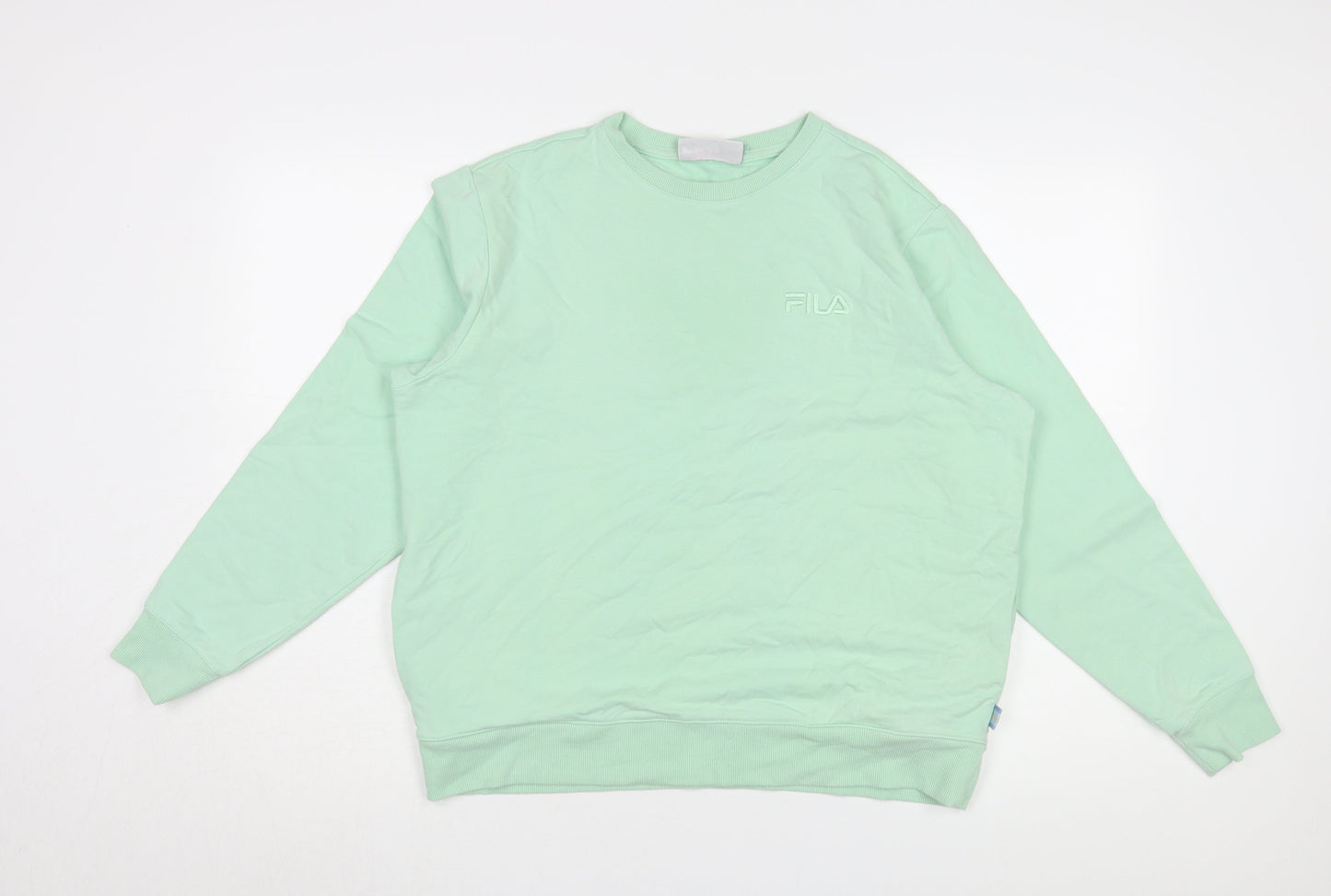 Fila Unisex Green Pullover Sweatshirt XL