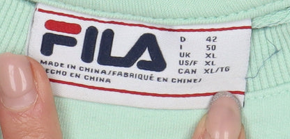 Fila Unisex Green Pullover Sweatshirt XL