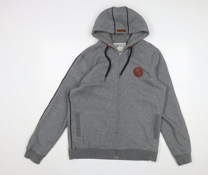 Mens UK Size M Innercity Grey Bomber Jacket