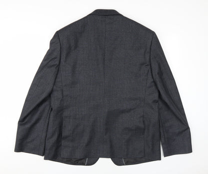 Mens UK Size 44 Marks and Spencer Regular Grey Suit Jacket