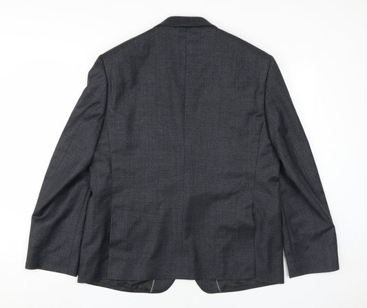 Mens UK Size 44 Marks and Spencer Regular Grey Suit Jacket
