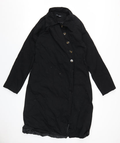 Womens UK Size 12 Boohoo Black Basic Jacket