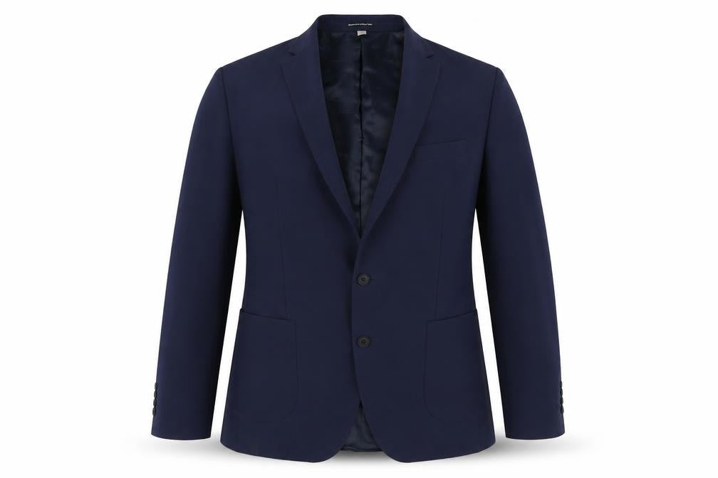 Mens UK Size 42 Marks and Spencer  Blue Suit Jacket