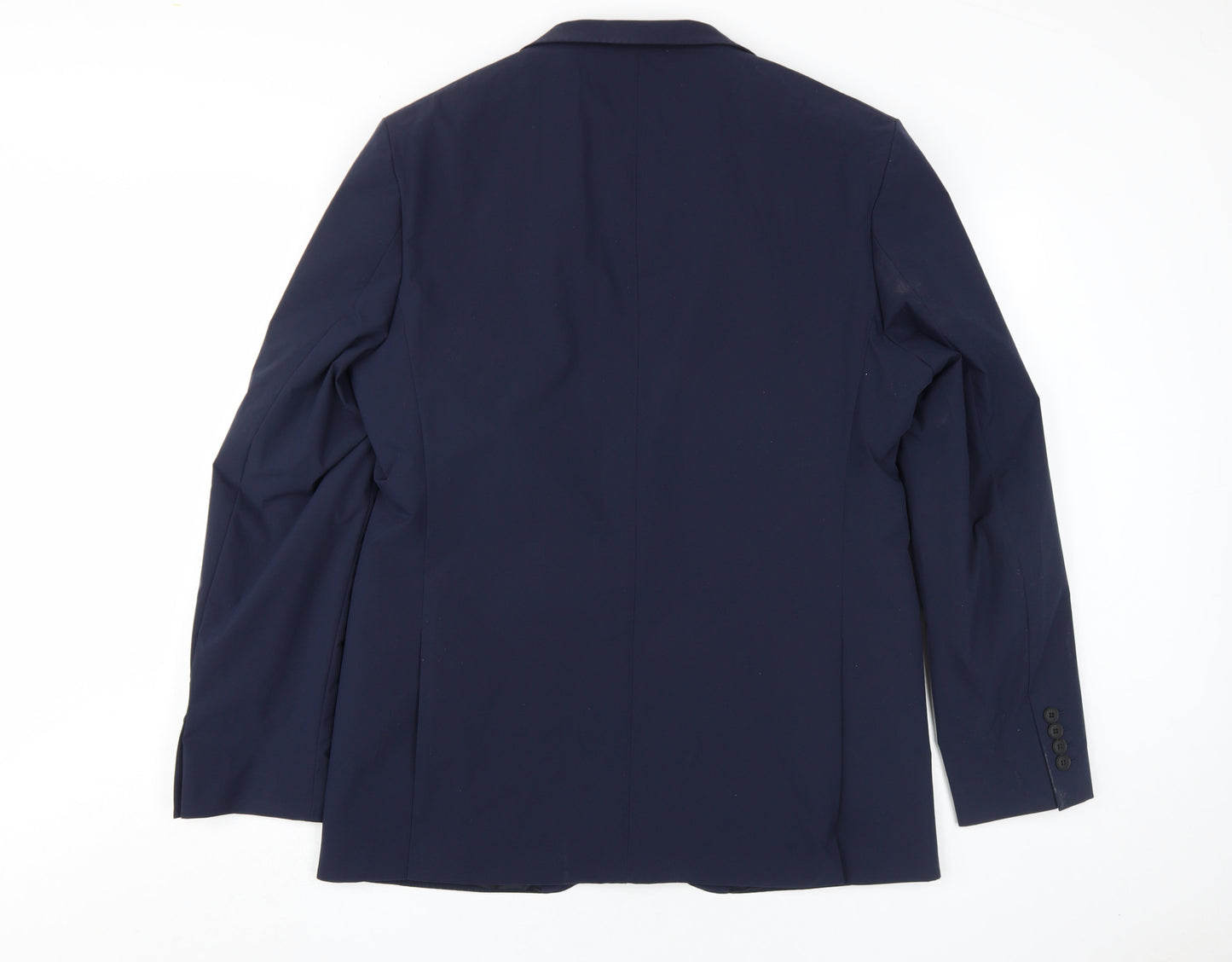 Mens UK Size 42 Marks and Spencer  Blue Suit Jacket