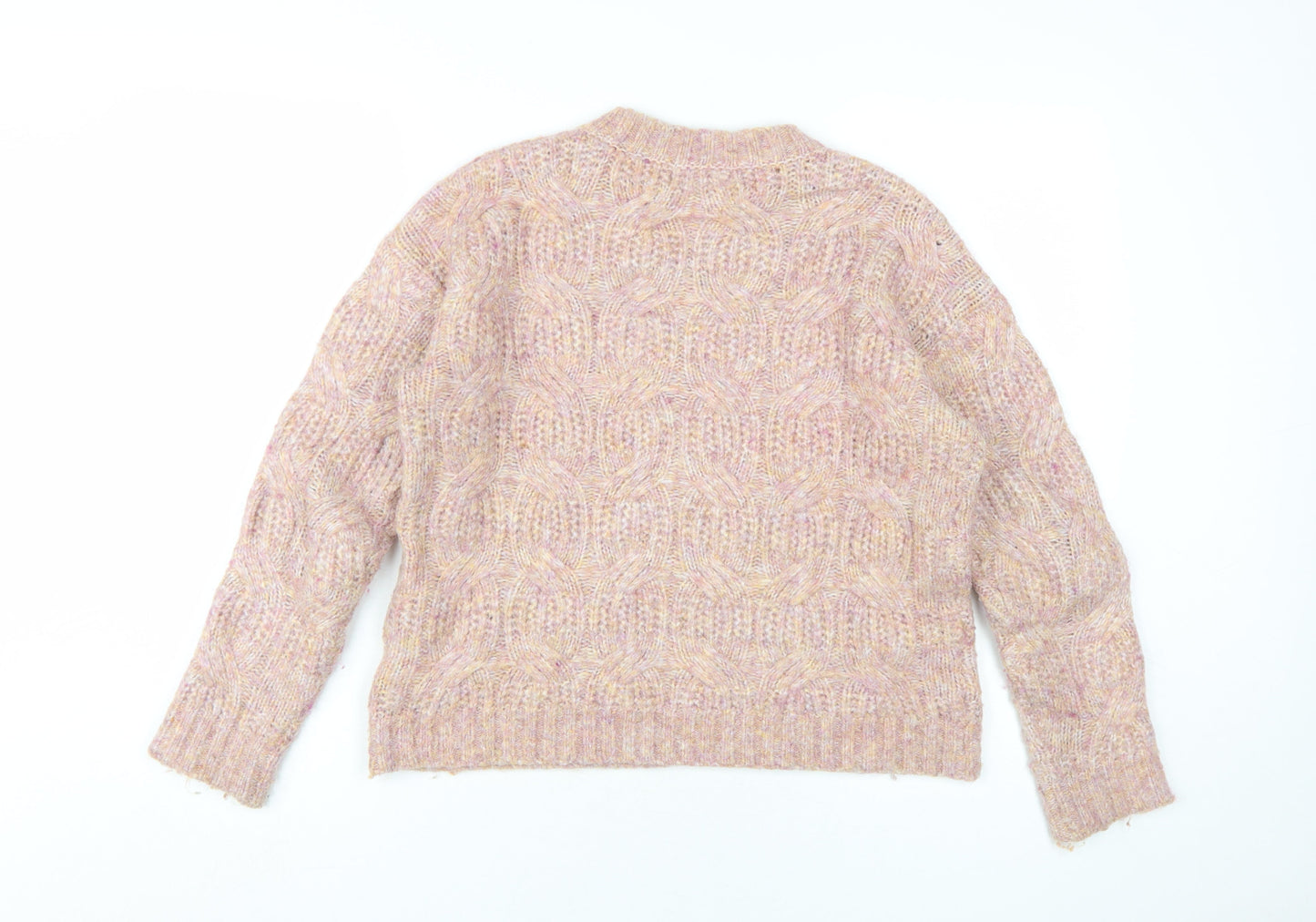 Womens UK Size M Per Una Multicoloured Pullover Jumper