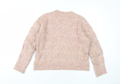 Womens UK Size M Per Una Multicoloured Pullover Jumper