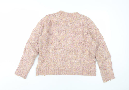 Womens UK Size M Per Una Multicoloured Pullover Jumper