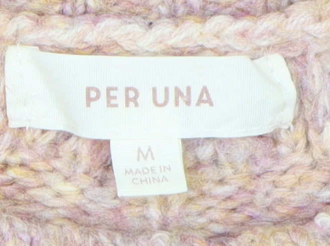 Womens UK Size M Per Una Multicoloured Pullover Jumper