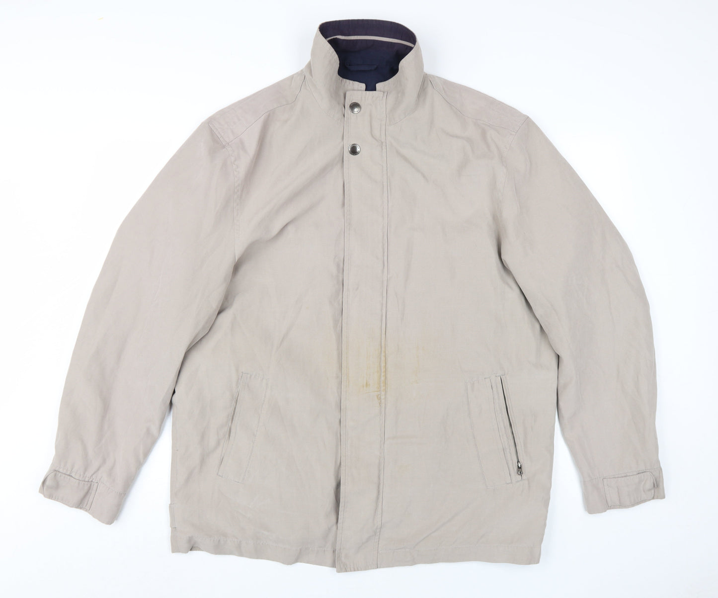 Mens UK Size L Wellington Beige Basic Jacket
