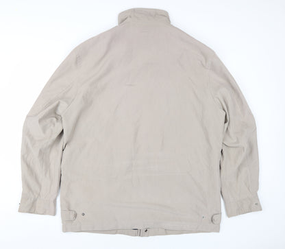 Mens UK Size L Wellington Beige Basic Jacket