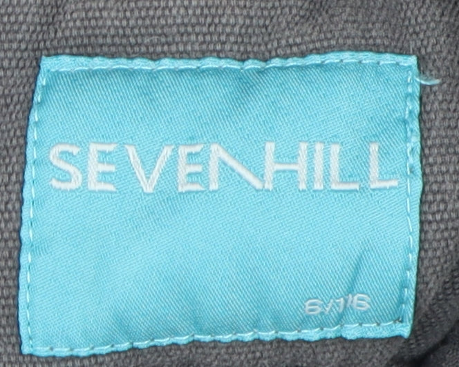 Sevenhill Boys Grey Cotton Basic Jacket 6 Years
