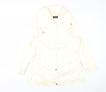 Womens UK Size 12 Principles Ivory Basic Jacket