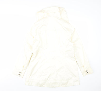 Womens UK Size 12 Principles Ivory Basic Jacket