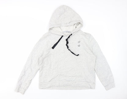Oasis Women's Grey Pullover Hoodie Size L