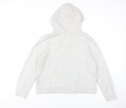 Oasis Women's Grey Pullover Hoodie Size L