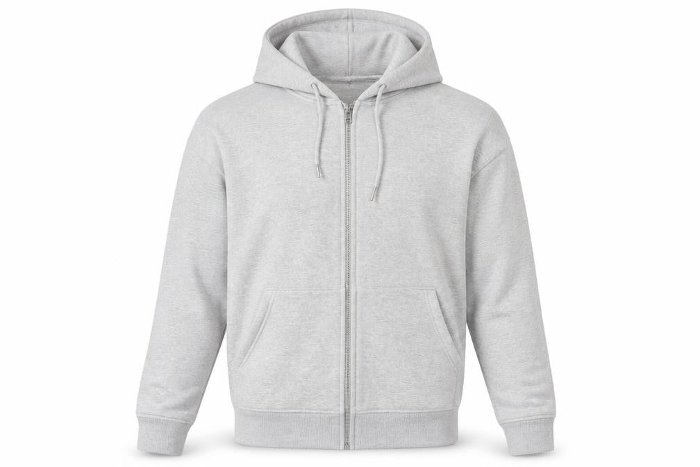 Mens UK Size 12 Zara Grey Full Zip Hoodie