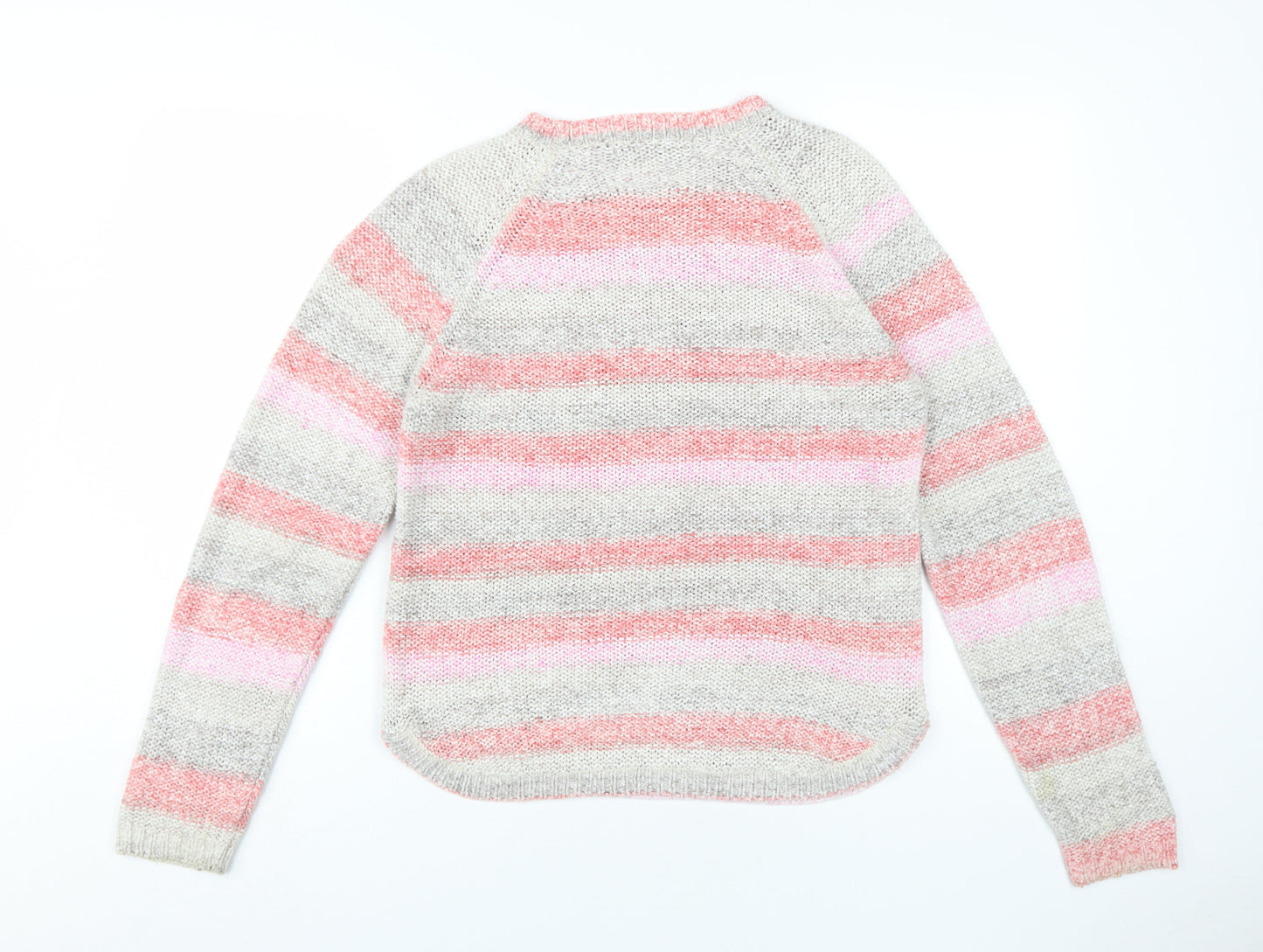 Womens UK Size S Isle Multicoloured Pullover Jumper