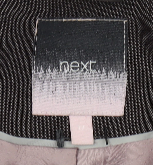 Next Women's Brown Blazer Two-Button Classic Fit Size M