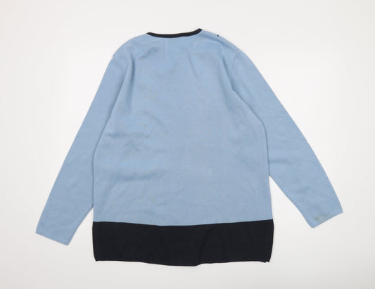 Chianti Women's Blue Medium Knit Jumper