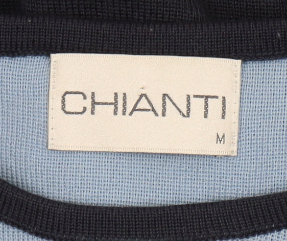 Womens UK Size M Chianti Blue Pullover Jumper