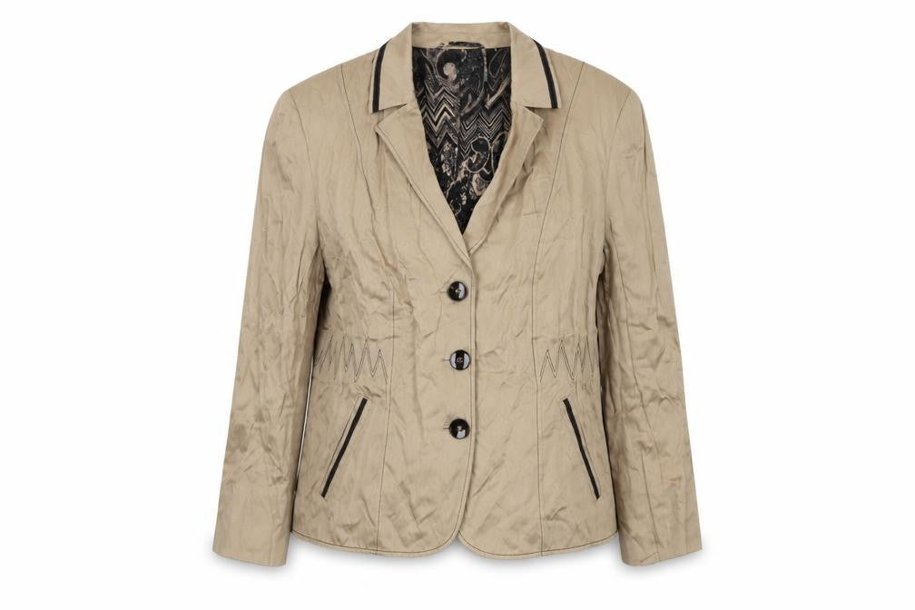 Womens UK Size 16 Gerry Weber Regular Beige Blazer