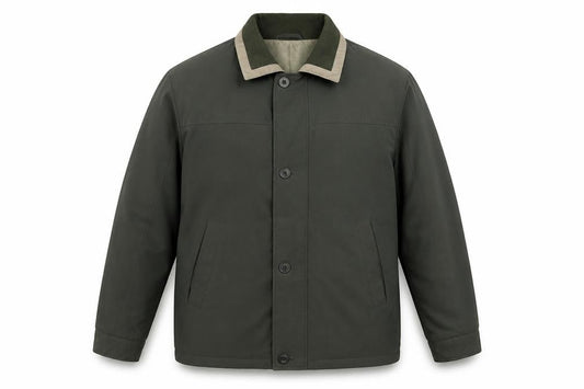 Mens UK Size L Brook Taverner Green Basic Jacket