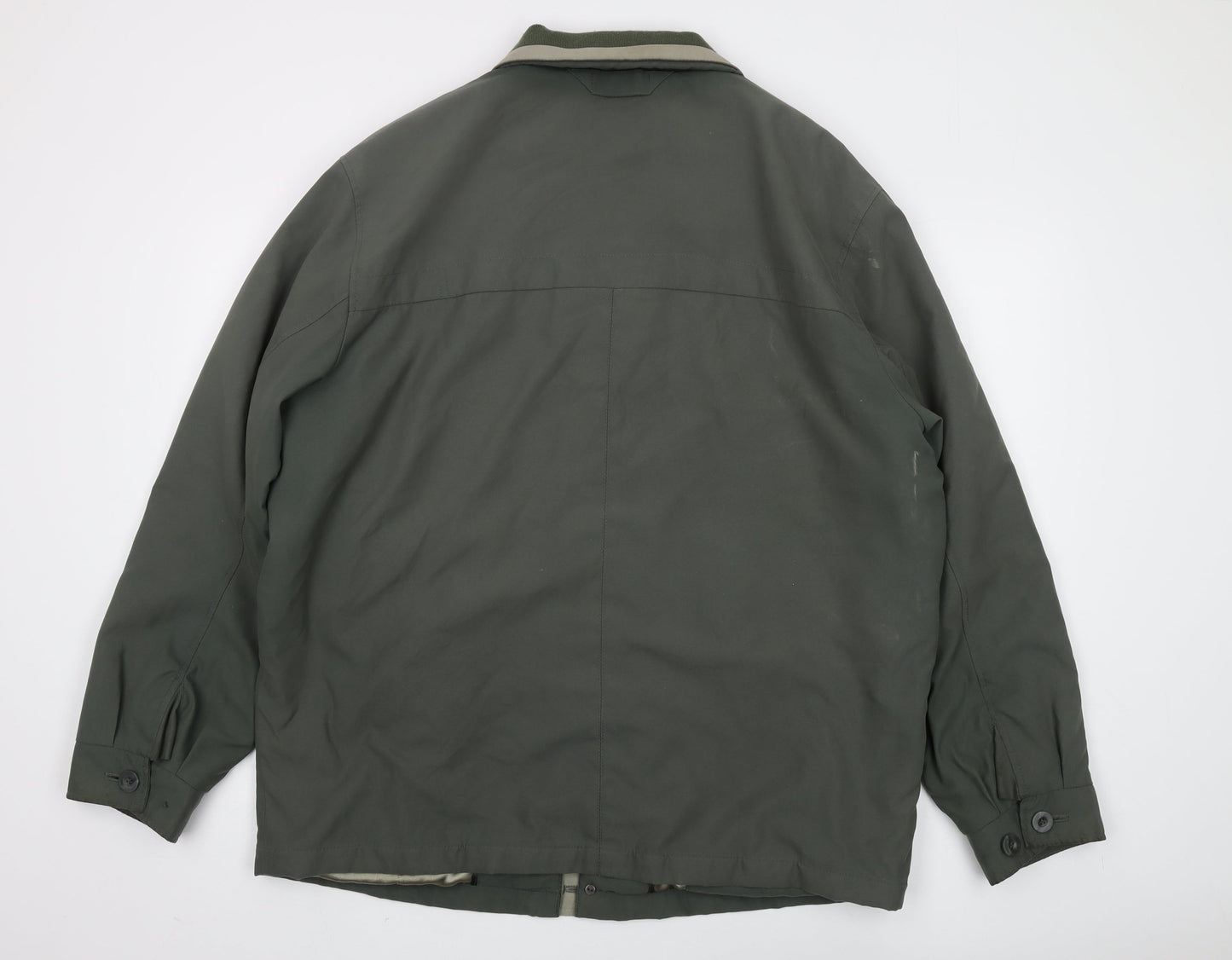 Mens UK Size L Brook Taverner Green Basic Jacket