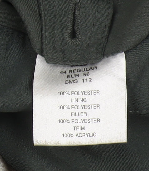 Mens UK Size L Brook Taverner Green Basic Jacket