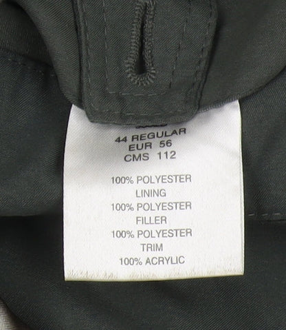 Mens UK Size L Brook Taverner Green Basic Jacket