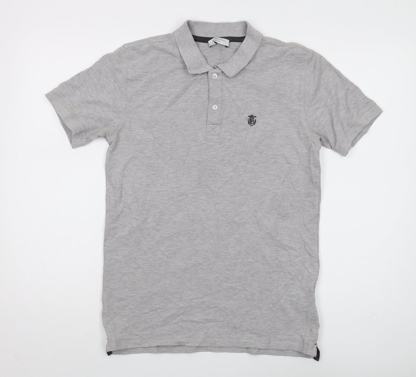 Mens UK Size M Selected Homme Cotton Blend Polo Shirt