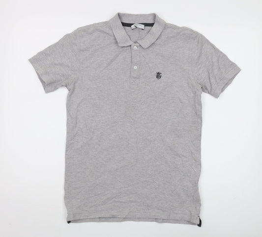 Mens UK Size M Selected Homme Cotton Blend Polo Shirt