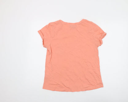 Brave Soul Women's Pink Medium Basic T-Shirt