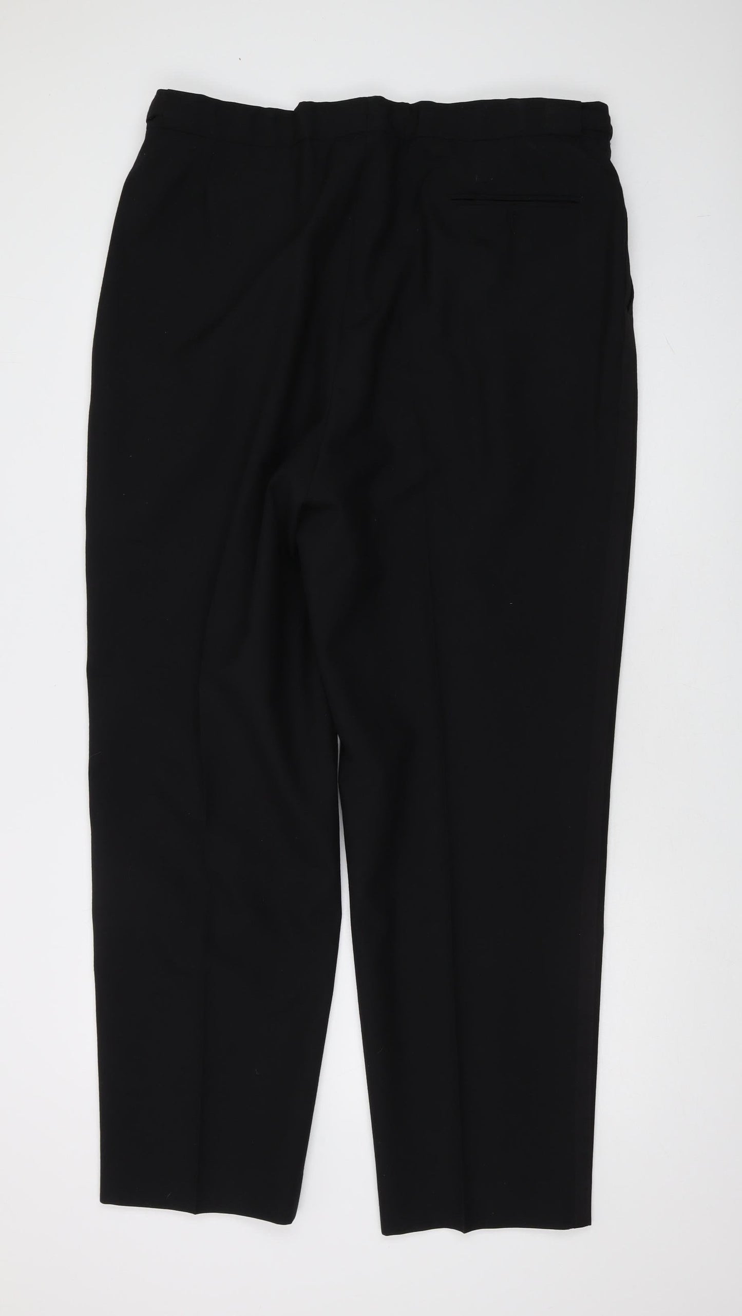 Burton Menswear Black Dress Trousers - Size L