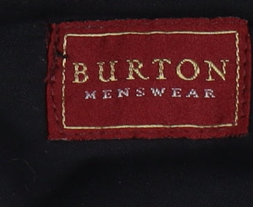 Burton Menswear Black Dress Trousers - Size L