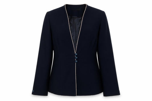 Womens UK Size 10 Jacques Vert Regular Black Blazer