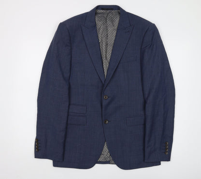 Mens UK Size 40 NEXT Regular Blue Suit Jacket