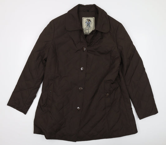 Four Seasons Women's Brown Quilted Jacket L