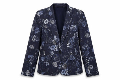 Country Casuals Women's Multicoloured Floral Blazer Size 14