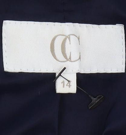 CC Women's Multicoloured Floral Blazer Size 14