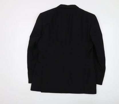 Mens UK Size 38 Chatsworth Regular Black Suit Tuxedo