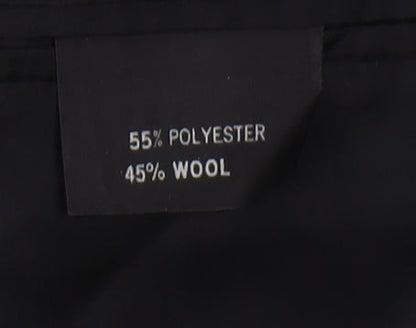 Mens UK Size 38 Chatsworth Regular Black Suit Tuxedo