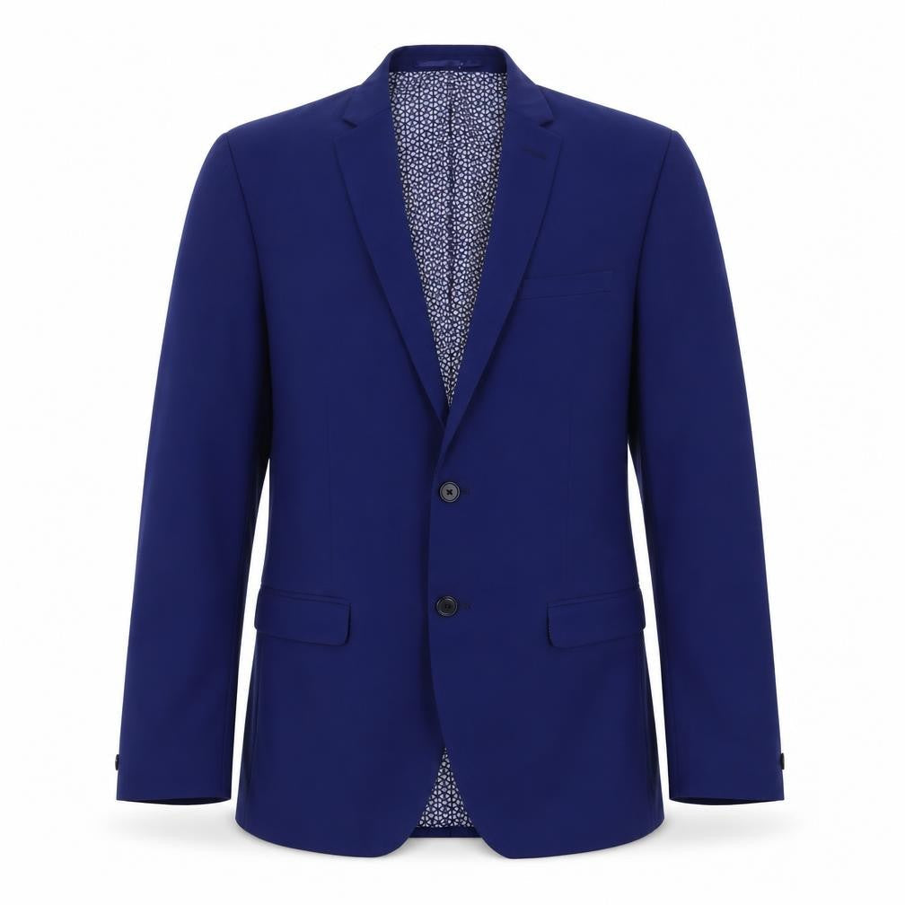 Mens UK Size 40 Limehaus Regular Blue Suit Jacket