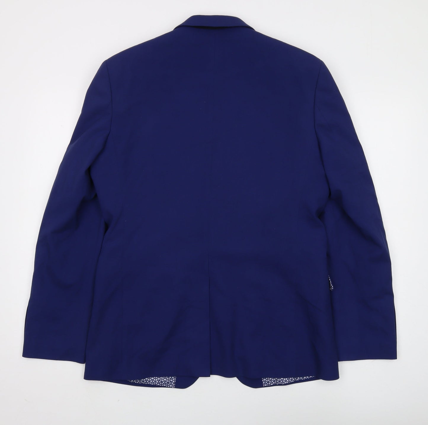 Mens UK Size 40 Limehaus Regular Blue Suit Jacket