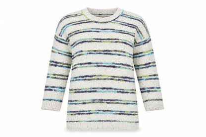 Womens UK Size 10/12 Cotton Traders Multicoloured Pullover Jumper