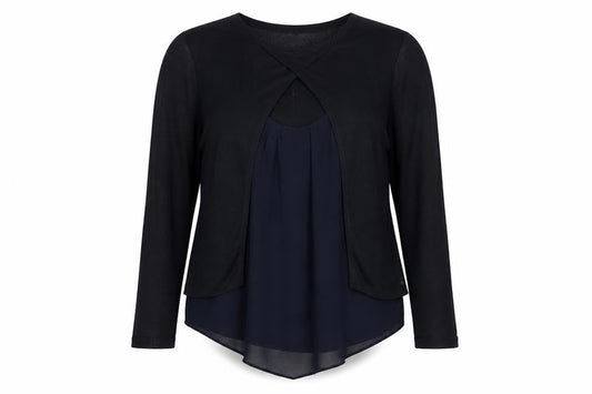 Womens UK Size M 89th & Madison Black Cardigan Jumper